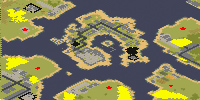 Pearl Harbour: Strike at Dawn (2-5) - Red Alert 2 Map Preview Image